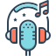 musical, melodious, music, headphones, electronic, wireless, earphones 