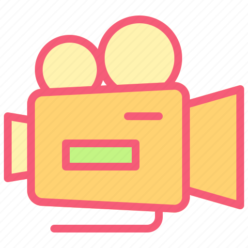 Camera, cinema, entertainment, film, movie, video, watching icon - Download on Iconfinder