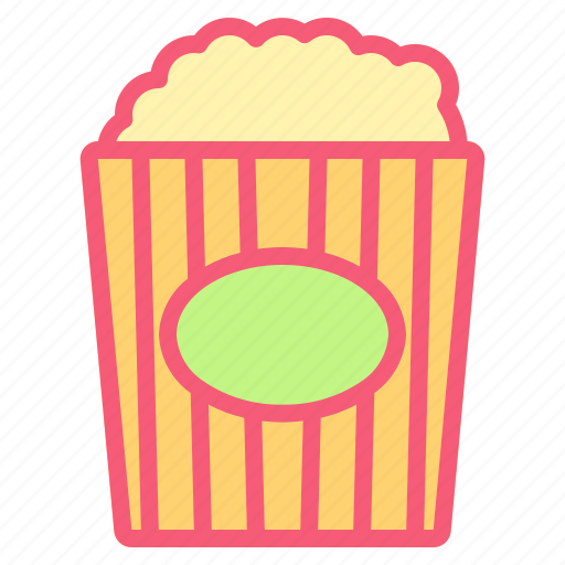 Cinema, entertainment, film, food, movie, popcorn, watching icon - Download on Iconfinder
