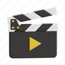 clapperboard, movie, film, cinema, multimedia 