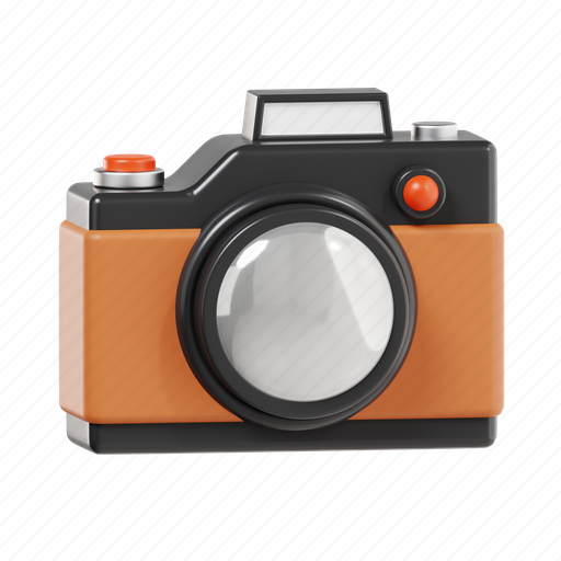 Digital camera, photography, camera, device, equipment 3D illustration - Download on Iconfinder