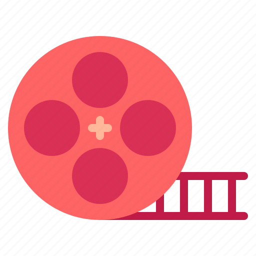 Cinema, clip, entertainment, film, movie, roll, watching icon - Download on Iconfinder