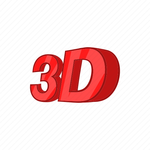 Cartoon, label, sign, technology, three-dimensional, video icon - Download on Iconfinder