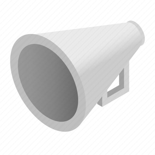 Announce, announcement, broadcast, bullhorn, communication, isometric, speaker icon - Download on Iconfinder