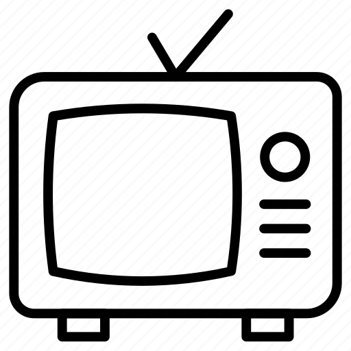 Television, tv, screen, monitor, antenna icon - Download on Iconfinder