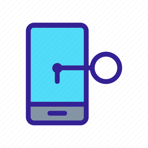 Cellular, key, mobile, safe, smartphone icon - Download on Iconfinder