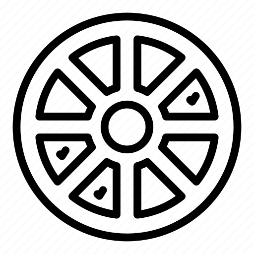 Wheel, cipher icon - Download on Iconfinder on Iconfinder