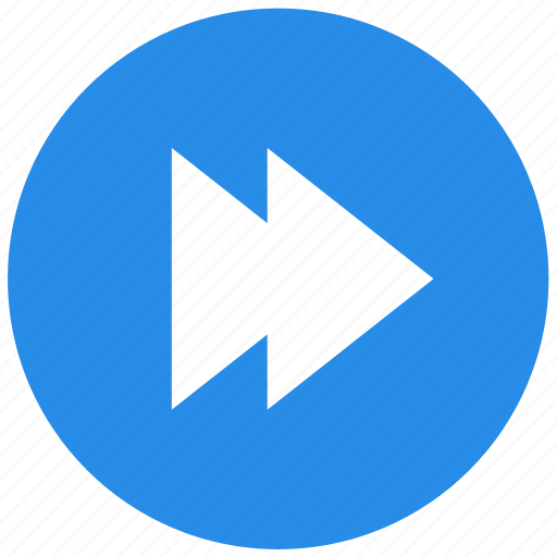 Media, player, fast forward, forward, multimedia, next icon - Download on Iconfinder