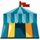 circus, tent, camp, camping, festival
