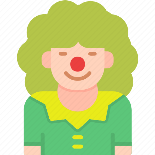 Clown, carnival, circus, creepy, halloween, joker, scary icon - Download on Iconfinder