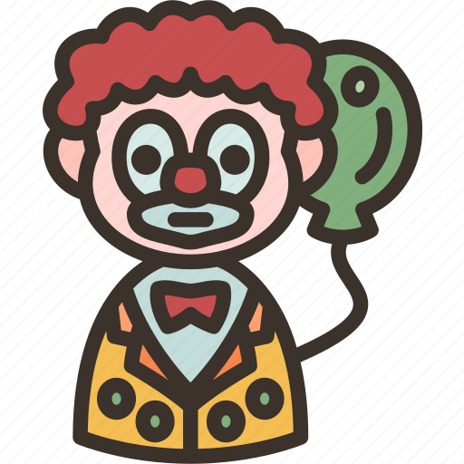 Clown, joker, circus, carnival, costume icon - Download on Iconfinder