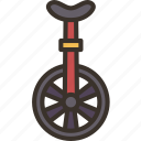 unicycle, pedal, bike, wheel, balance