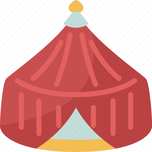 Circus, tent, show, carnival, amusement icon - Download on Iconfinder