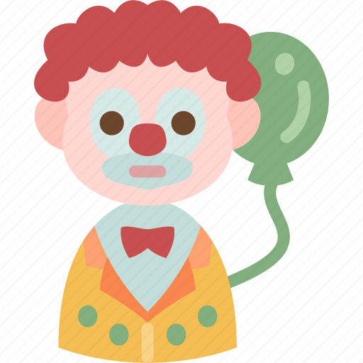 Clown, joker, circus, carnival, costume icon - Download on Iconfinder