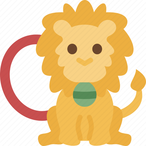 Lion, animal, show, circus, zoo icon - Download on Iconfinder