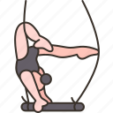acrobatic, swing, gymnast, performance, circus