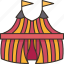 tent, circus, show, festival, entertainment 