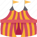 tent, circus, show, festival, entertainment