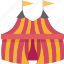 tent, circus, show, festival, entertainment 