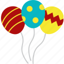 balloon, birthday, celebration, new, party, year
