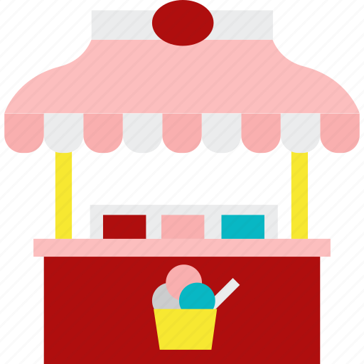 Food, ice, cream, sweet, stall, shop, stand icon - Download on Iconfinder