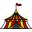 amusementpark, circus, tent, leisure, entertainment, event, fun, fancy, plaything 