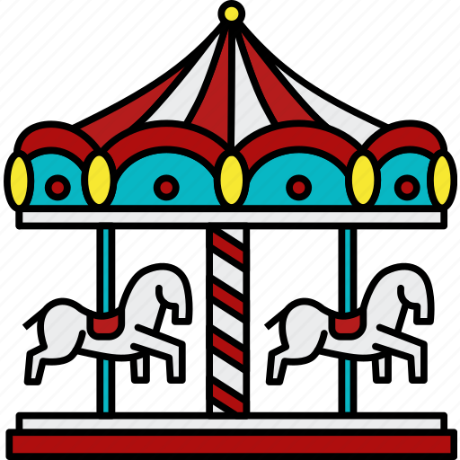 Amusement, carnival, fun, carousel, circus, fairground, park icon - Download on Iconfinder