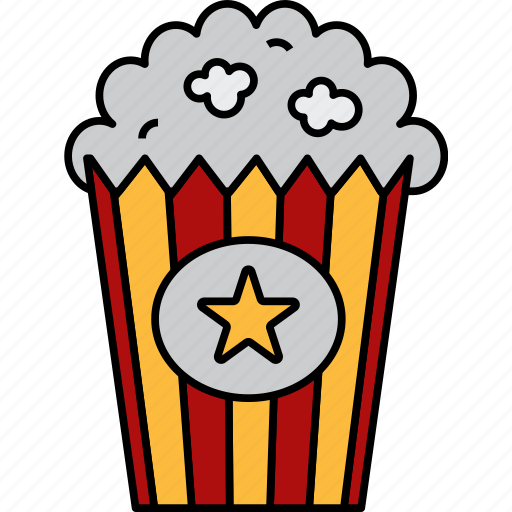 Popcorn, snack, corn, food, tasty, pop, cinema icon - Download on Iconfinder