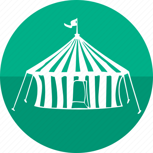 Circus, chapiteau, tent, troupe, camping, home, plane icon - Download on Iconfinder