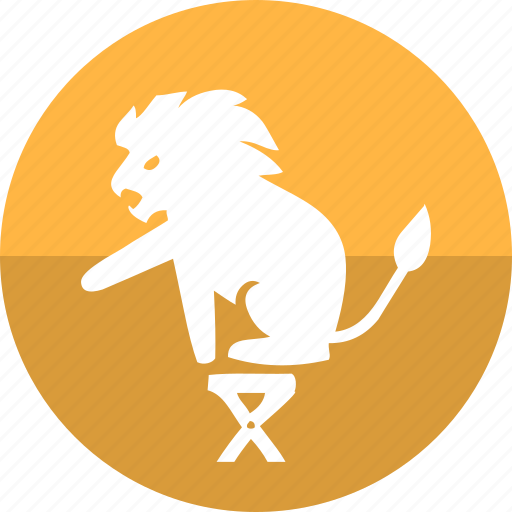 Amusement park, circus, cirque, equilibristic, lion show, lion tamer, king icon - Download on Iconfinder