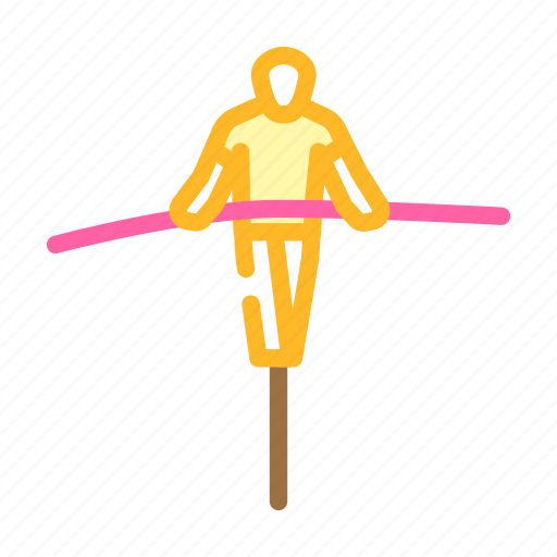 Tightrope, walker, carnival, vintage, show, circus icon - Download on Iconfinder