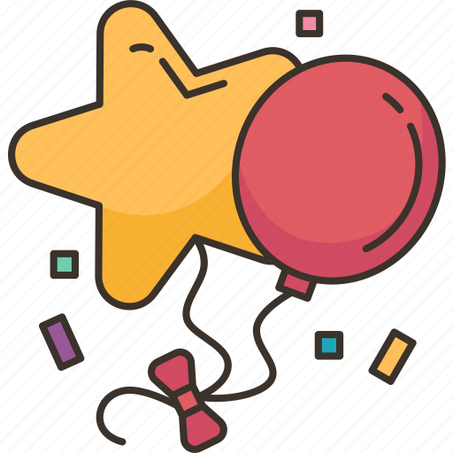 Balloon, party, happy, decoration, event icon - Download on Iconfinder