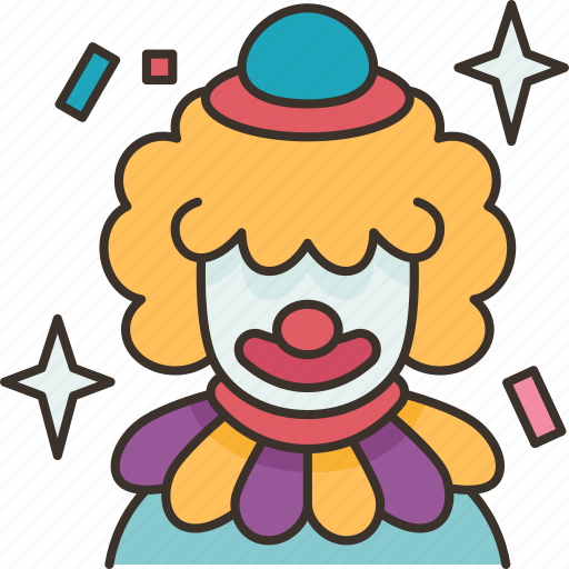 Clown, joker, performer, funny, entertainer icon - Download on Iconfinder