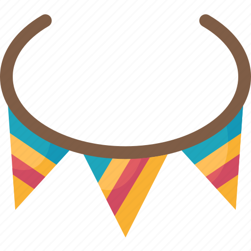 Bunting, garland, decoration, carnival, fair icon - Download on Iconfinder