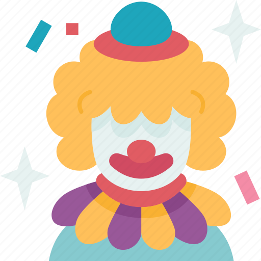 Clown, joker, performer, funny, entertainer icon - Download on Iconfinder