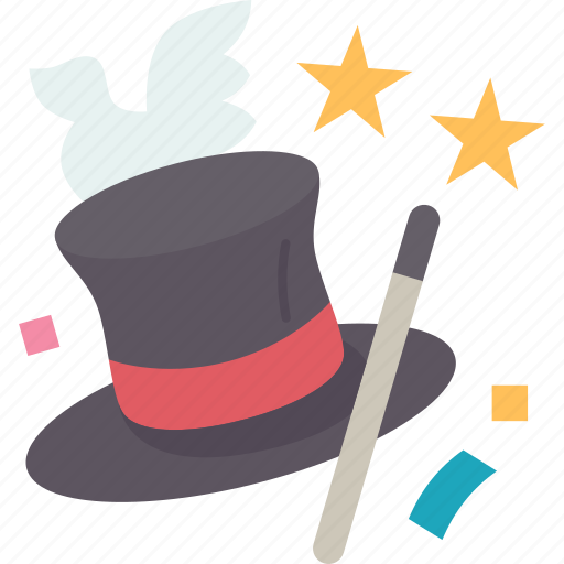 Magic, show, tricks, circus, performance icon - Download on Iconfinder