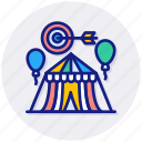 entertainment, carnival, circus, tent, fairground