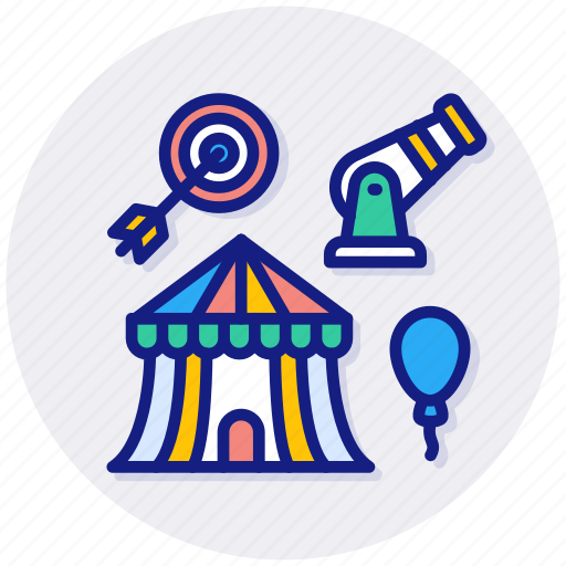 Carnival, circus, celebration, festival, birthday, party, fair icon - Download on Iconfinder