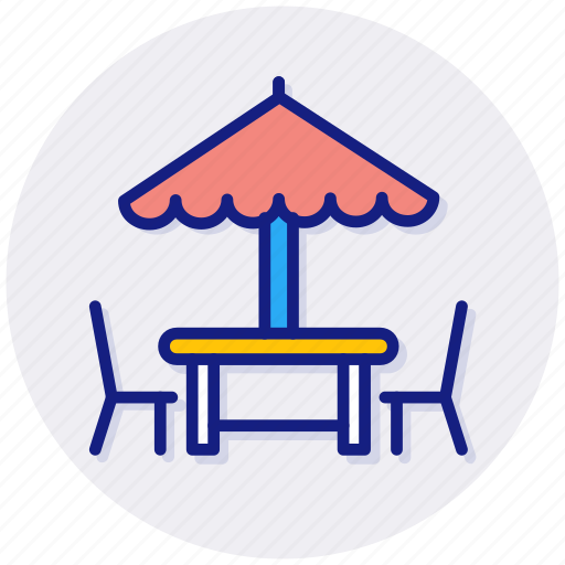 Cafe, coffee, outdoor, people, restaurant, summer, town icon - Download on Iconfinder