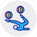 juggling, football, soccer, training, leg, foot, balls