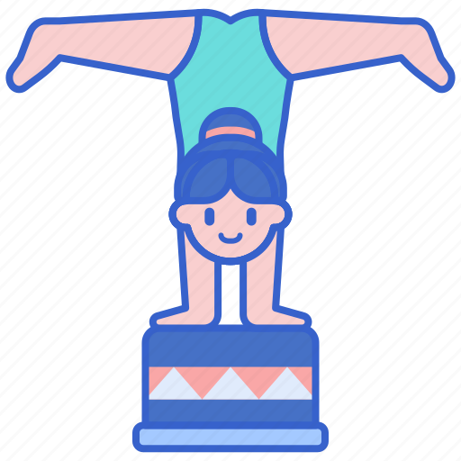 Acrobat, athlete, circus, gymnast icon - Download on Iconfinder