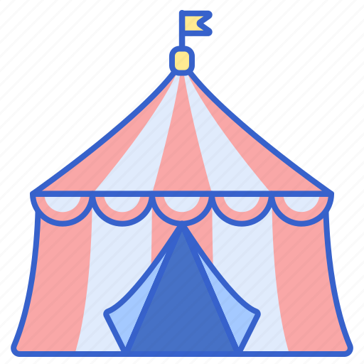 Big, carnival, circus, tent, top icon - Download on Iconfinder