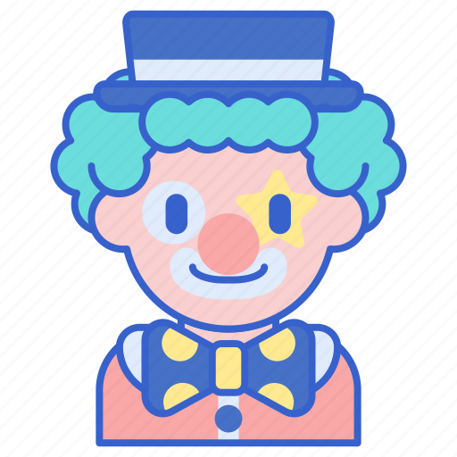 Carnival, clown, face, party icon - Download on Iconfinder