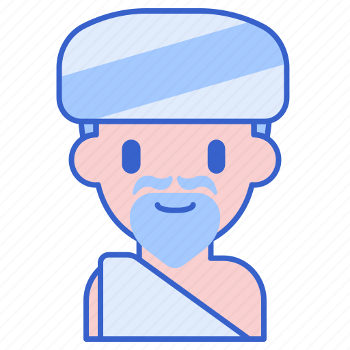 Beard, fakir, man, mystic, turban icon - Download on Iconfinder