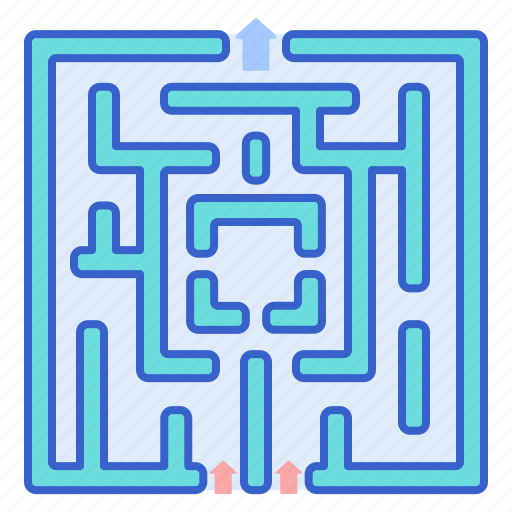 Game, labyrinth, map, maze icon - Download on Iconfinder