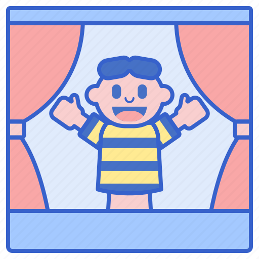 Carnival, kids, puppet, show icon - Download on Iconfinder