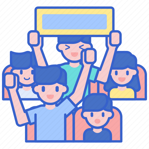 Audience, crowd, people, spectator icon - Download on Iconfinder