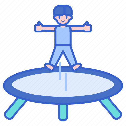 Acrobat, act, circus, jumping, trampoline icon - Download on Iconfinder