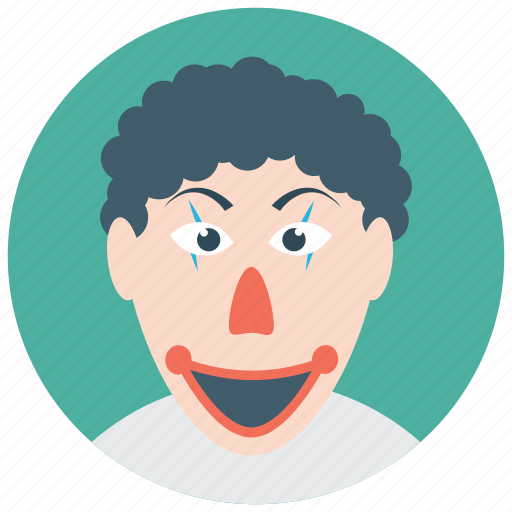 Auguste clown, boss costume, character clown, circus joker, tramp clown icon - Download on Iconfinder