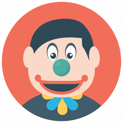 Auguste clown, boss costume, character clown, circus joker, tramp clown icon - Download on Iconfinder